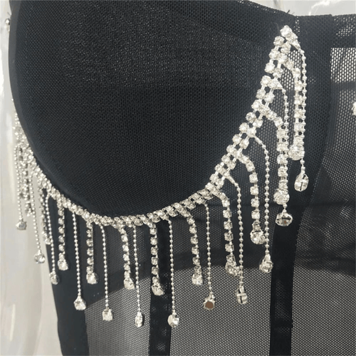 Rhinestones Top